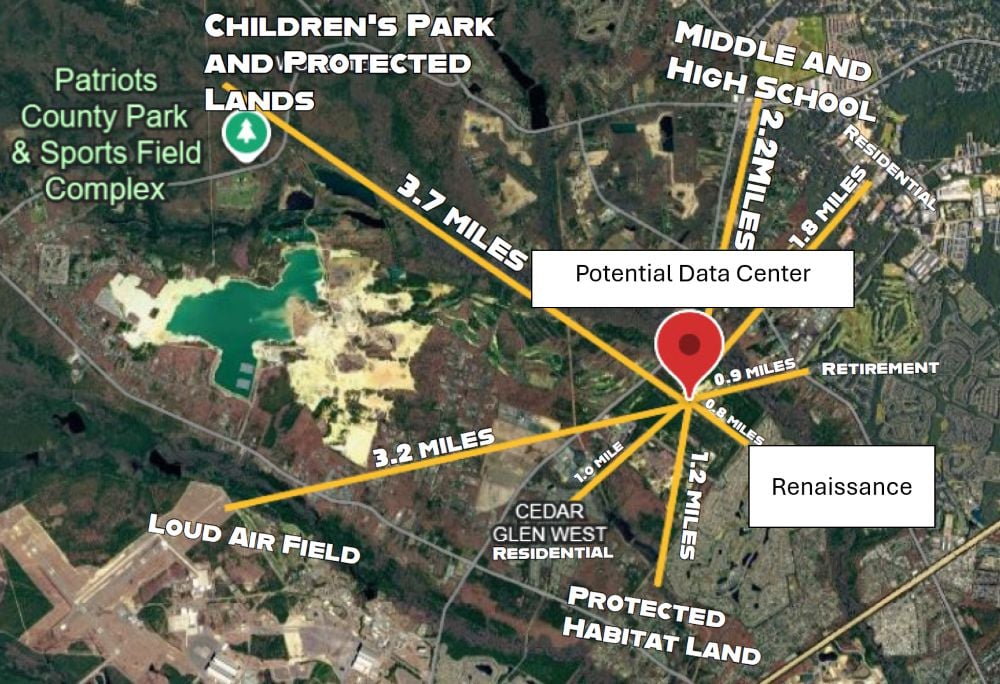 Manchester Data Center Detailed Map 2026